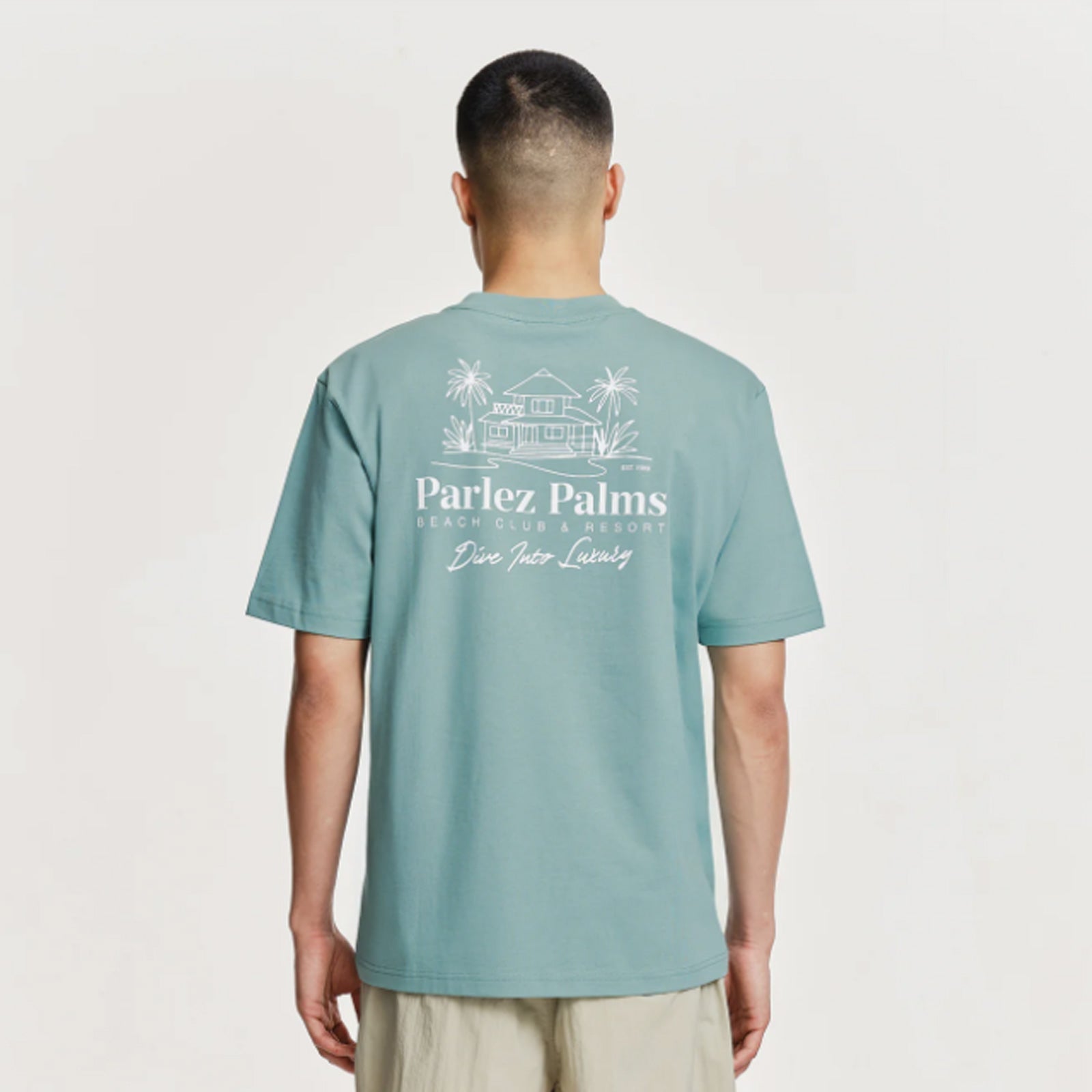 Retreat T-Shirt sage shore Parlez