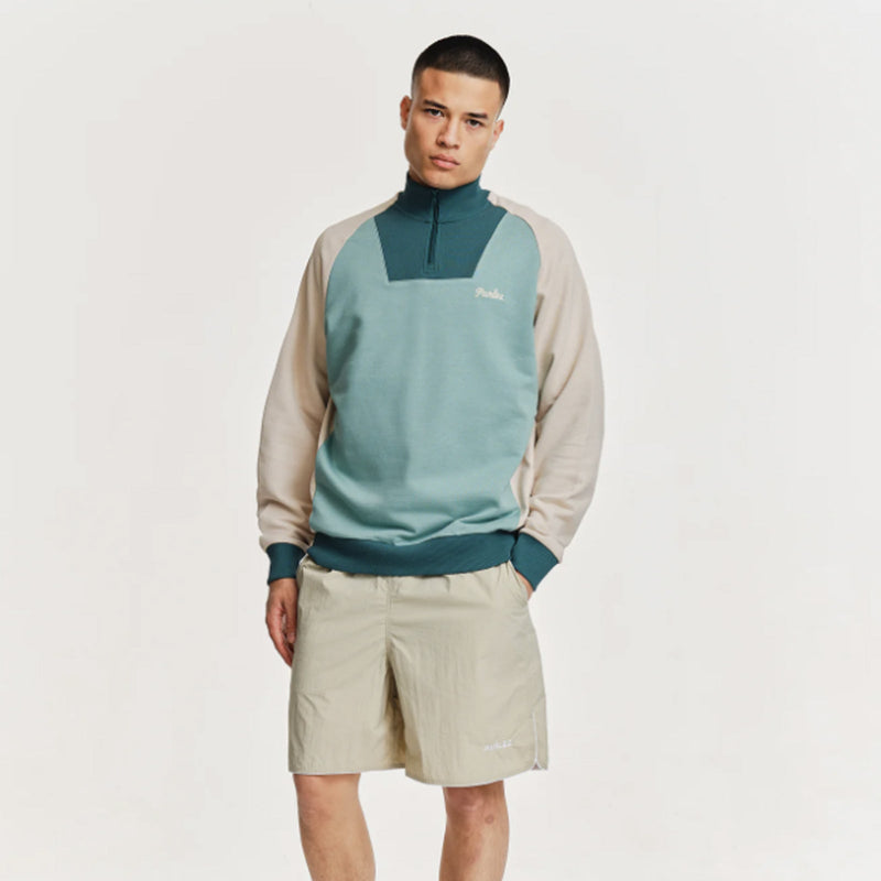 Zenith Quarter Zip sage shore Parlez