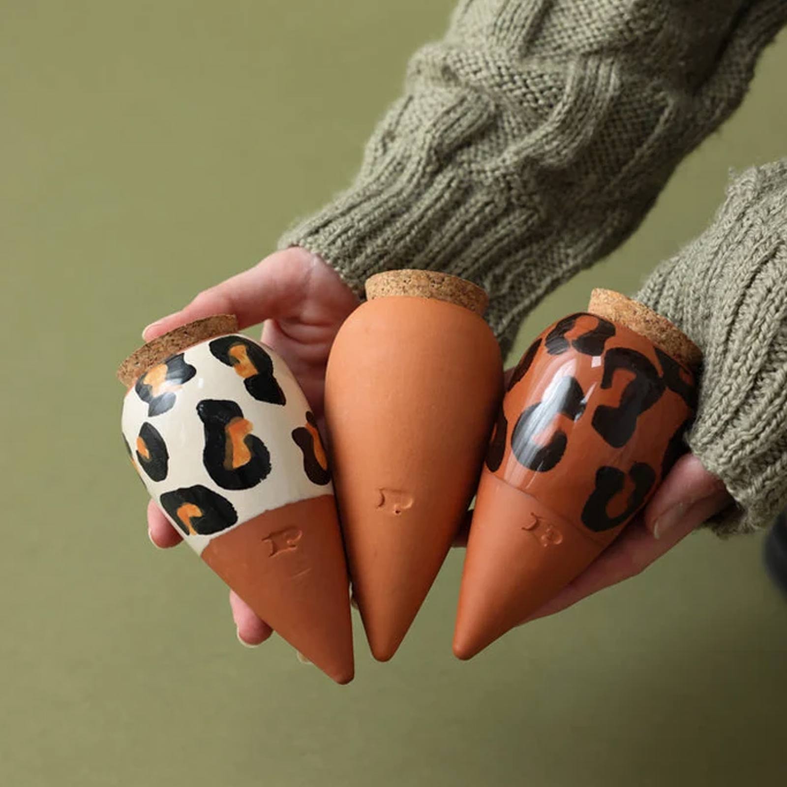 Mini Ollas Trio Leopard