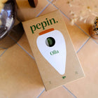 Olla Stripe Green & Ivory Pepin Plantcare