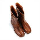Cameron Leather Boots cognac Phenumb Copenhagen