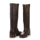 Cameron Long Boots brown leather Phenumb Copenhagen