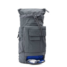 Blok Medium Backpack crinkle grey pinqponq