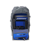 Blok Medium Backpack crinkle grey pinqponq
