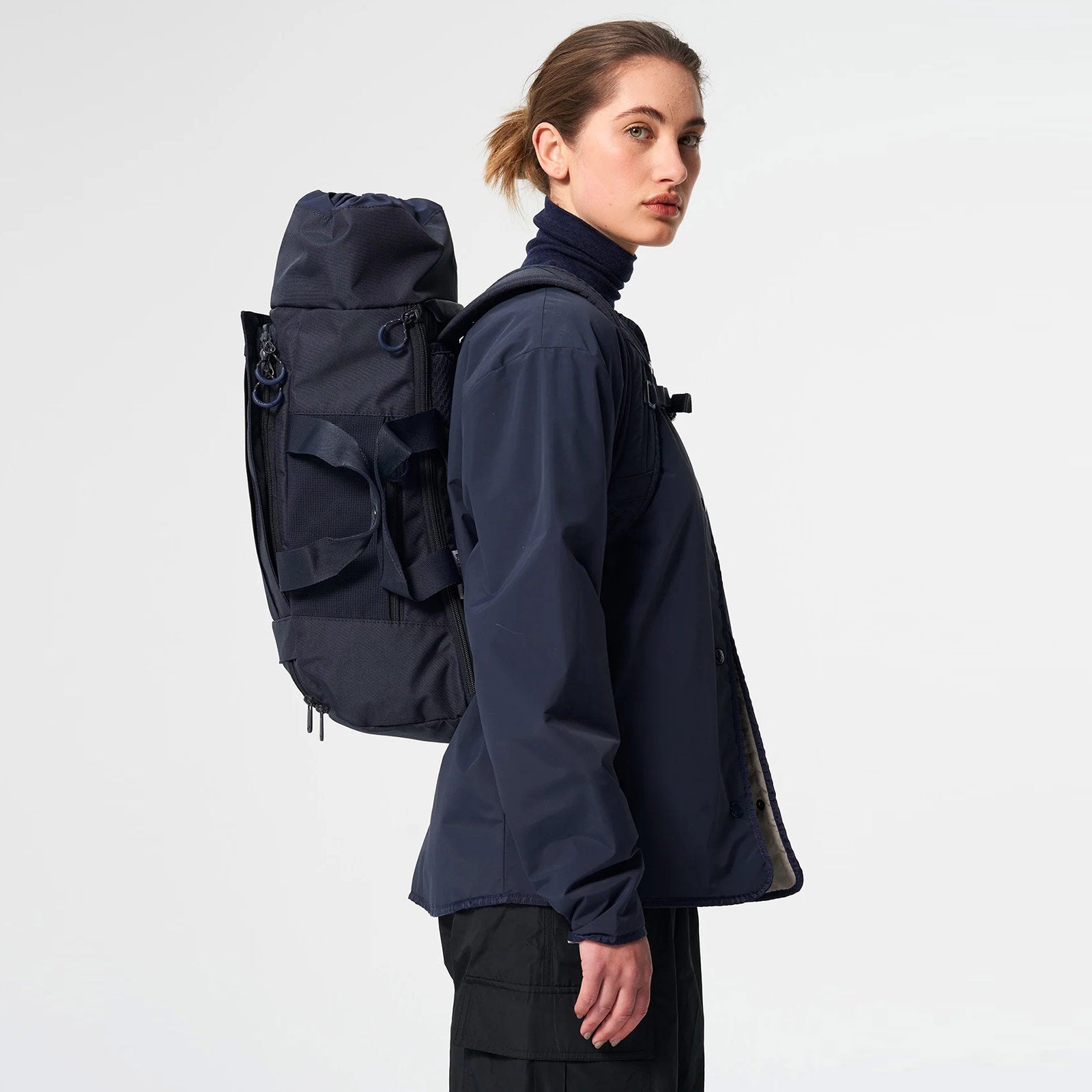 Blok Medium Backpack fjord navy