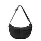 Krumm Large Changeant Crossbody Bag glazed black pinqponq