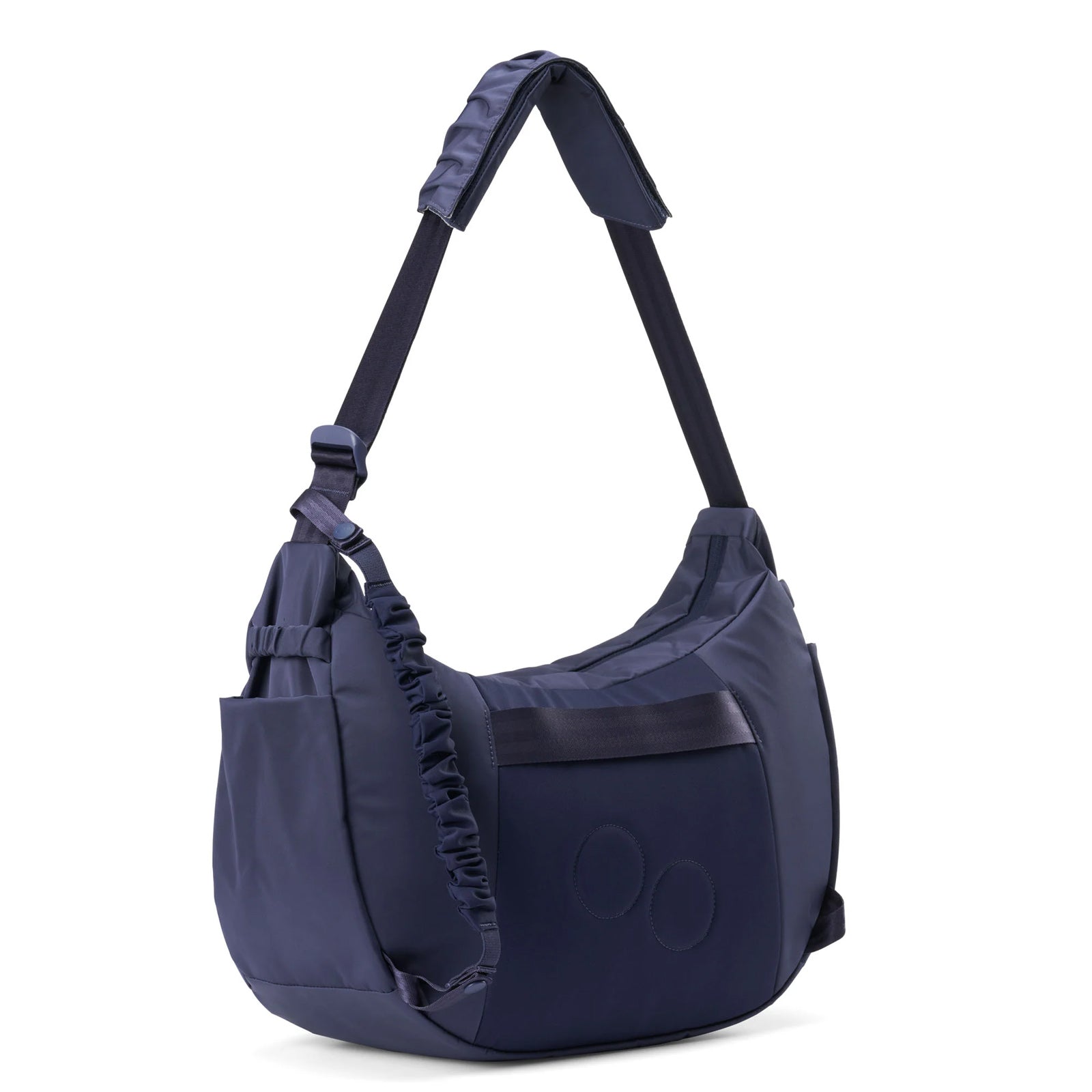 Krumm Large Changeant Crossbody Bag glazed dusk pinqponq