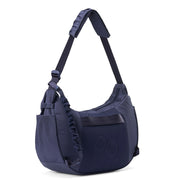 Krumm Large Changeant Crossbody Bag glazed dusk pinqponq