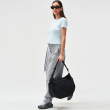 Krumm Large Crossbody Bag crinkle black pinqponq