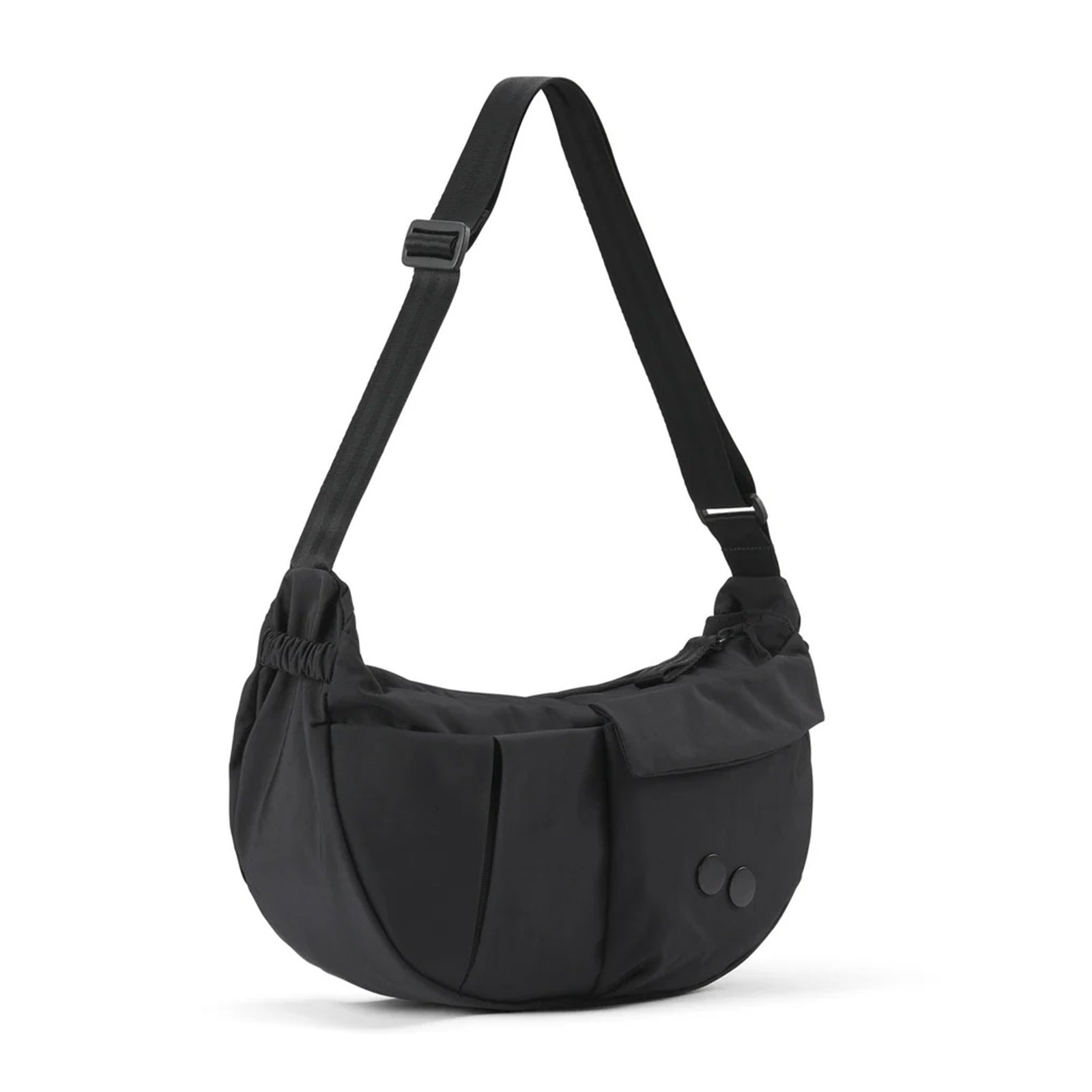 Krumm Medium Crossbody Bag crinkle black