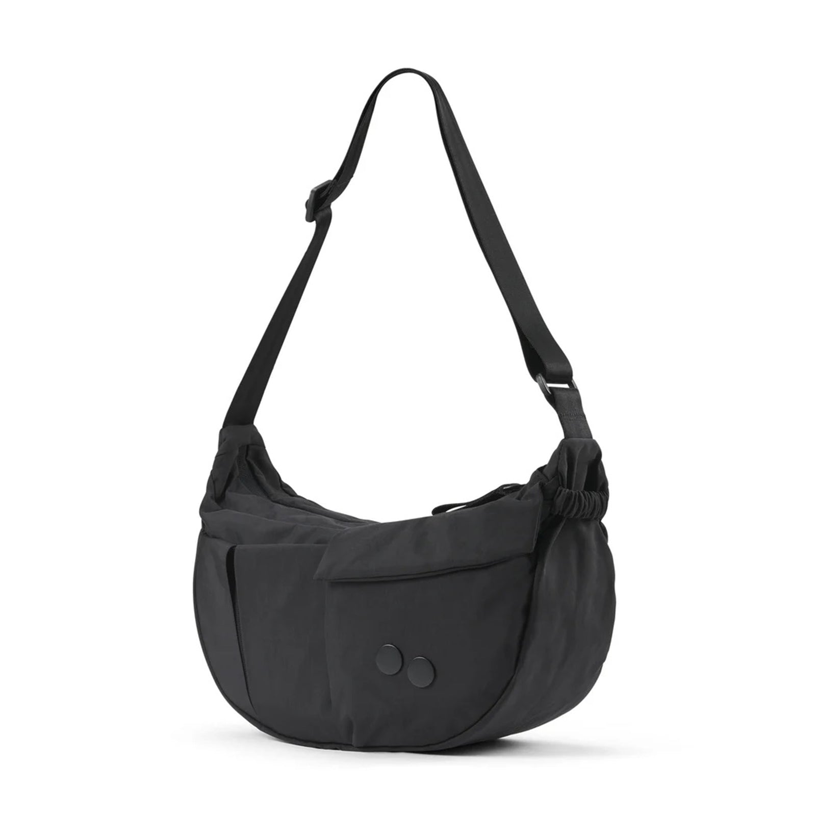 Krumm Medium Crossbody Bag crinkle black