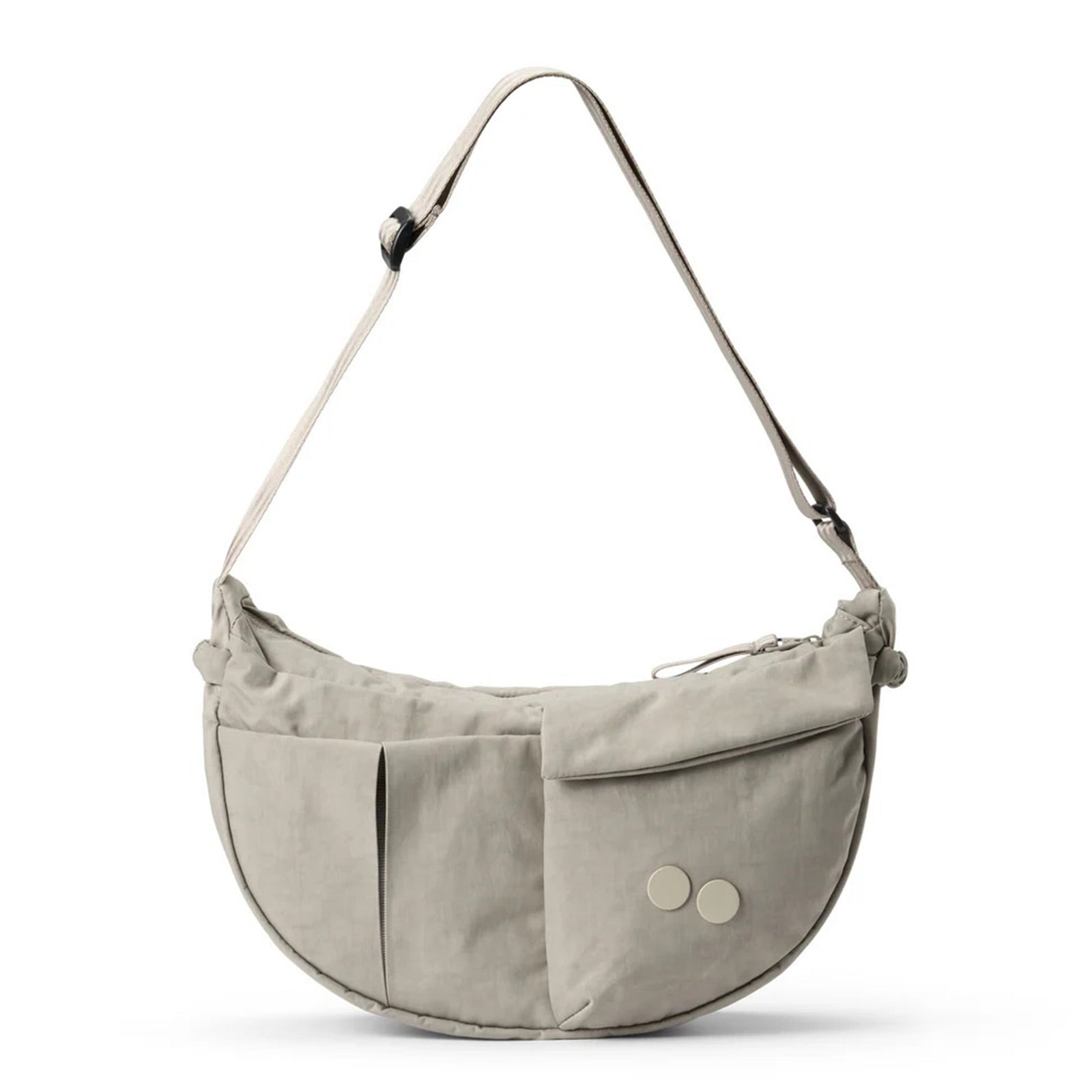 Krumm Medium Crossbody Bag crinkle taupe