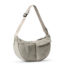 Krumm Medium Crossbody Bag crinkle taupe