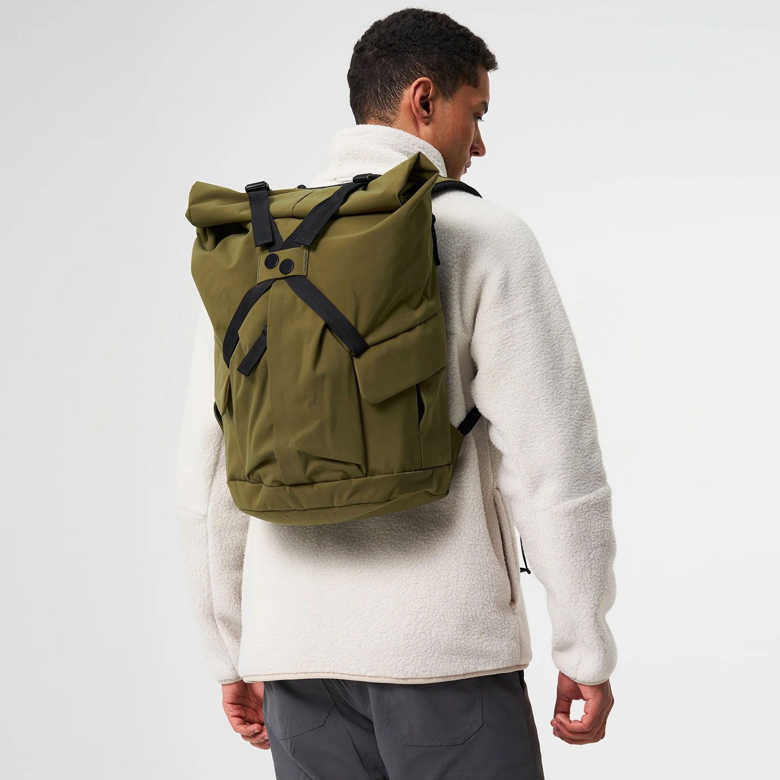 Kross Backpack solid olive