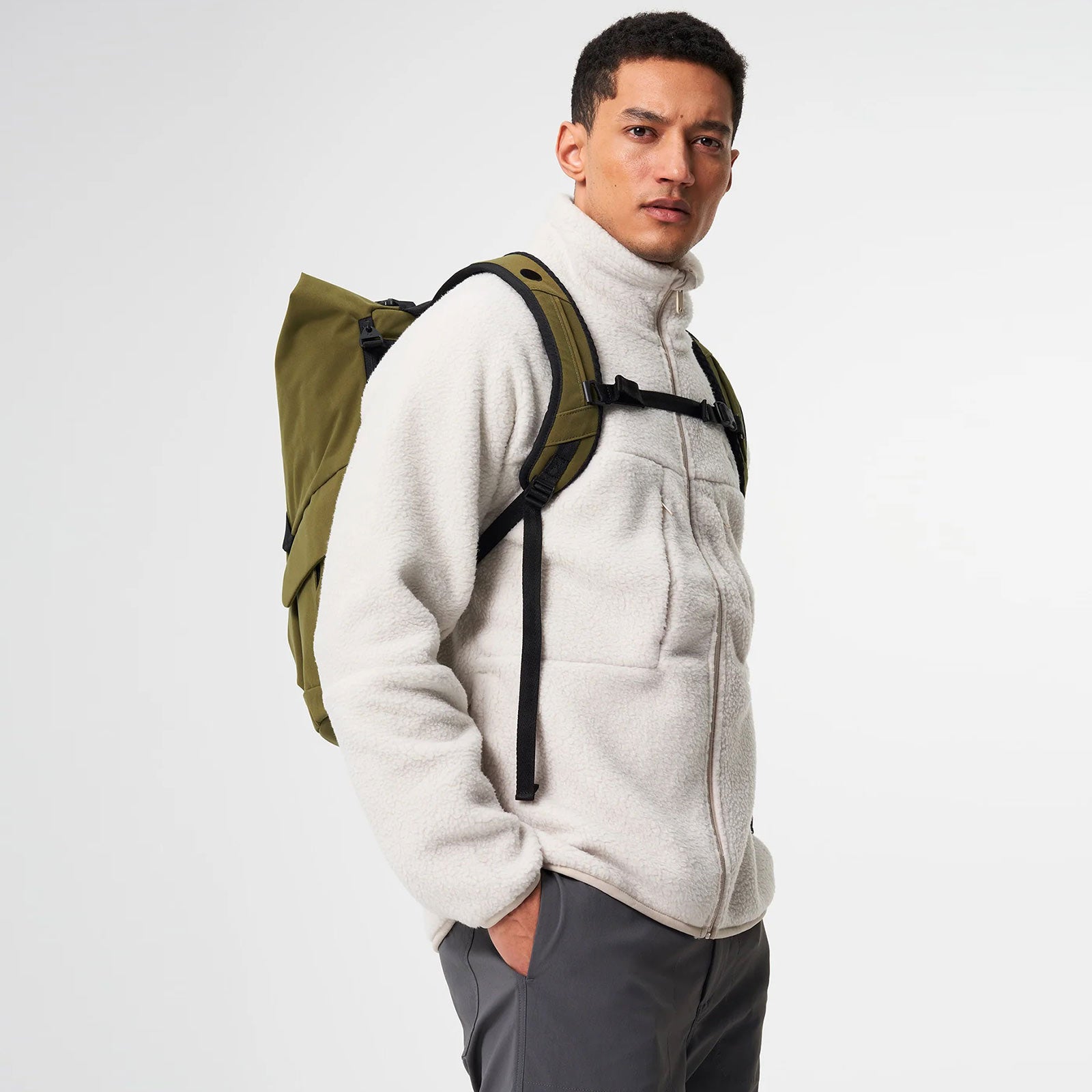 Kross Backpack solid olive