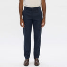 AlvinPL 769 Pants navy linen Plain Units