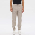 AlvinPL 769 Pants walnut linen Plain Units