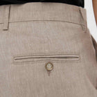 AlvinPL 769 Pants walnut linen Plain Units