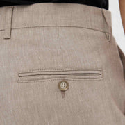 AlvinPL 769 Pants walnut linen Plain Units