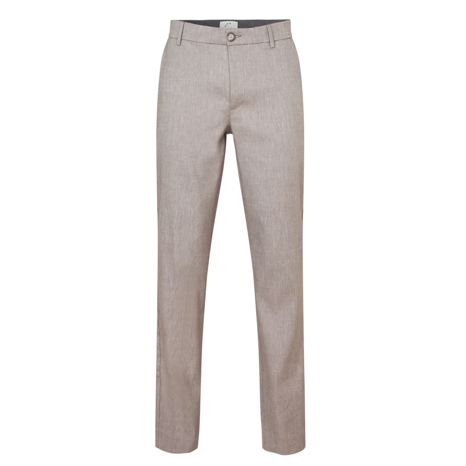 AlvinPL 769 Pants walnut linen Plain Units