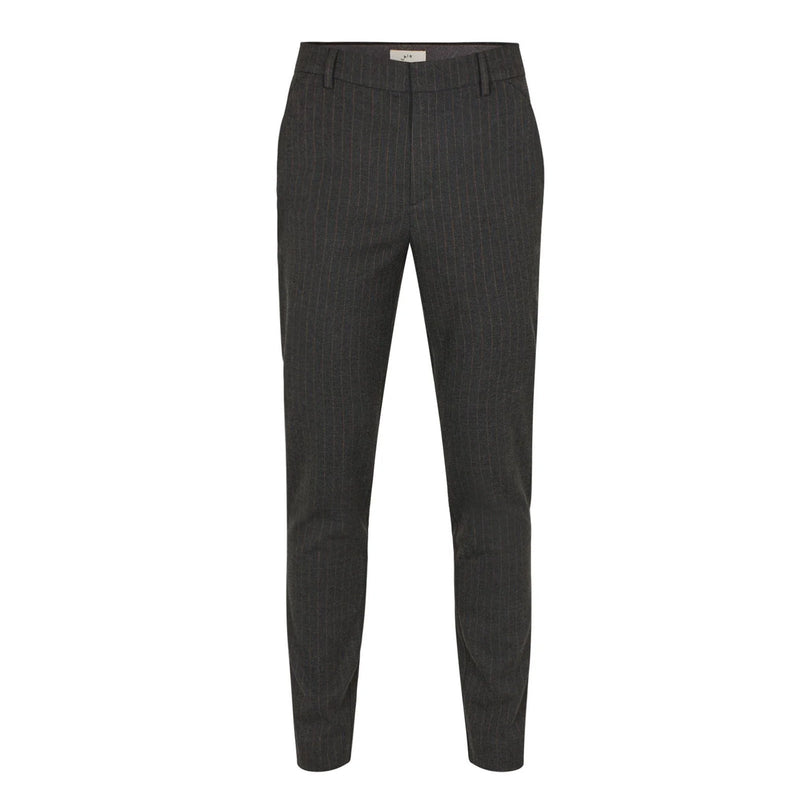 JoshPL 093 charcoal brown/pinstripe Plain Units