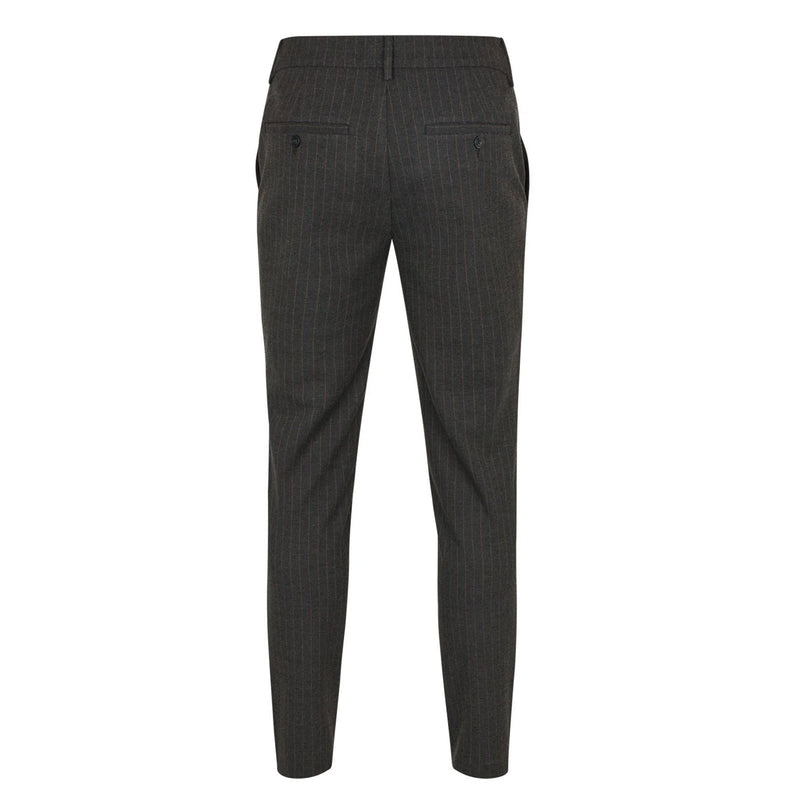 JoshPL 093 charcoal brown/pinstripe Plain Units