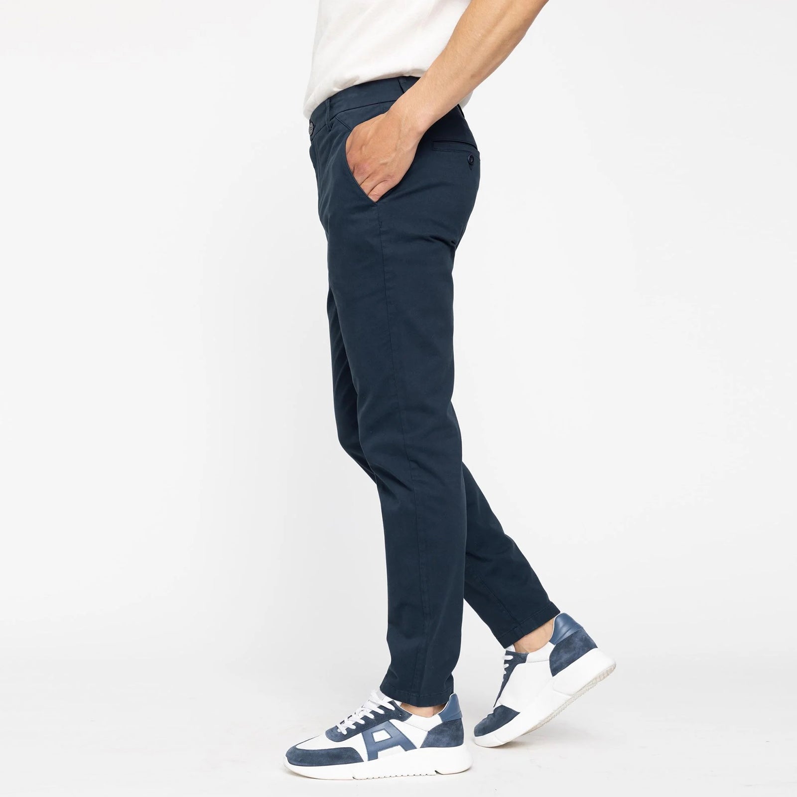 JoshPL 820 Slim Fit Chino navy