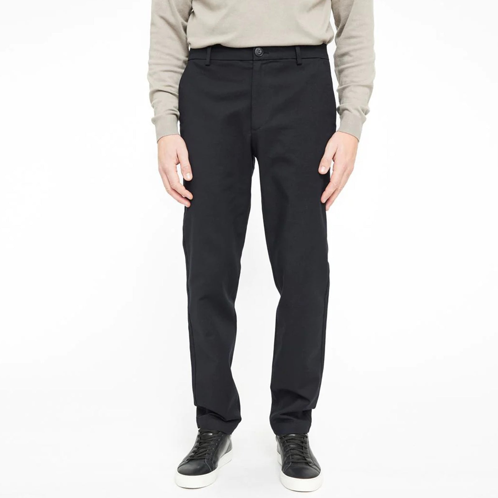 OscarPL 370 Regular Fit Cotton Chino black