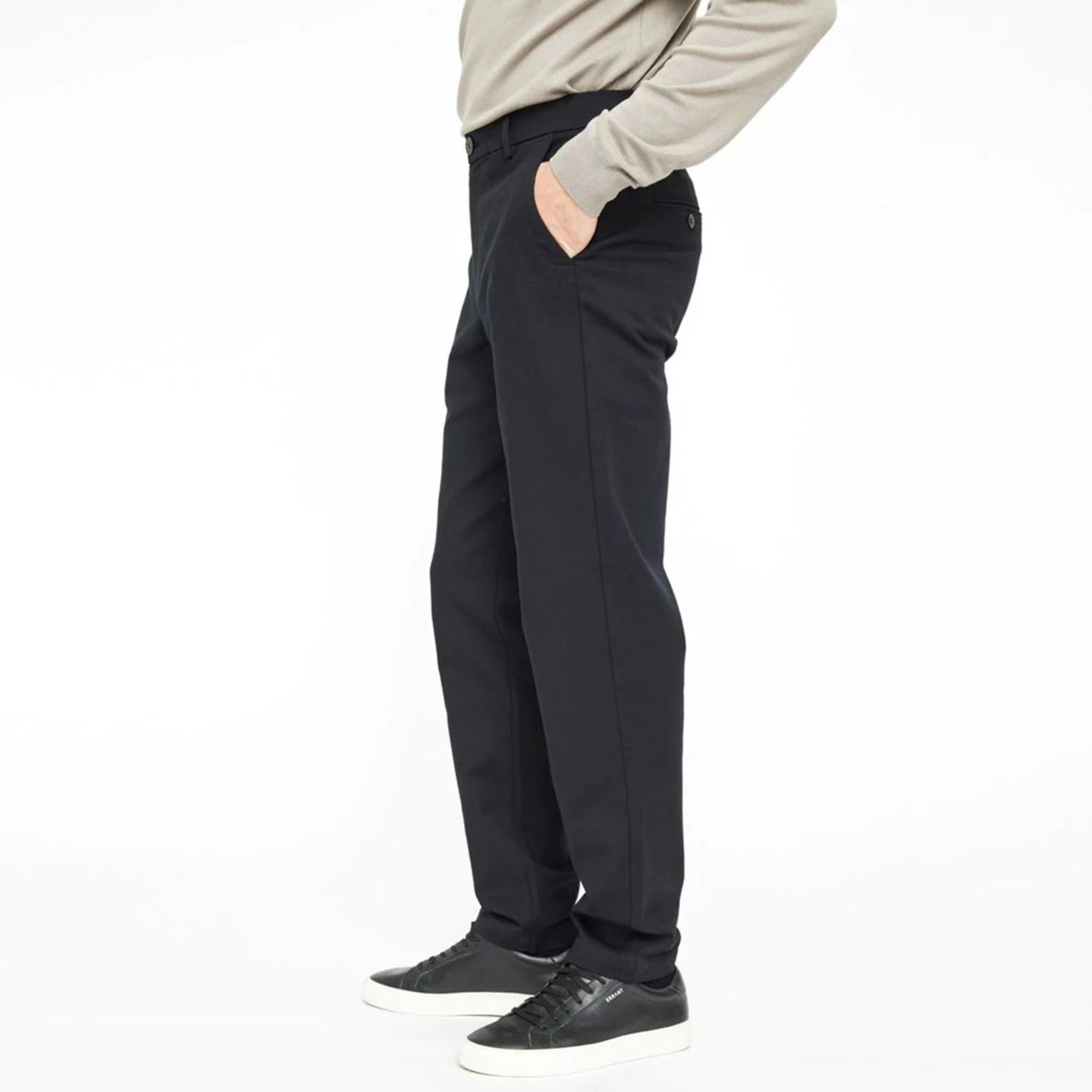 OscarPL 370 Regular Fit Cotton Chino black