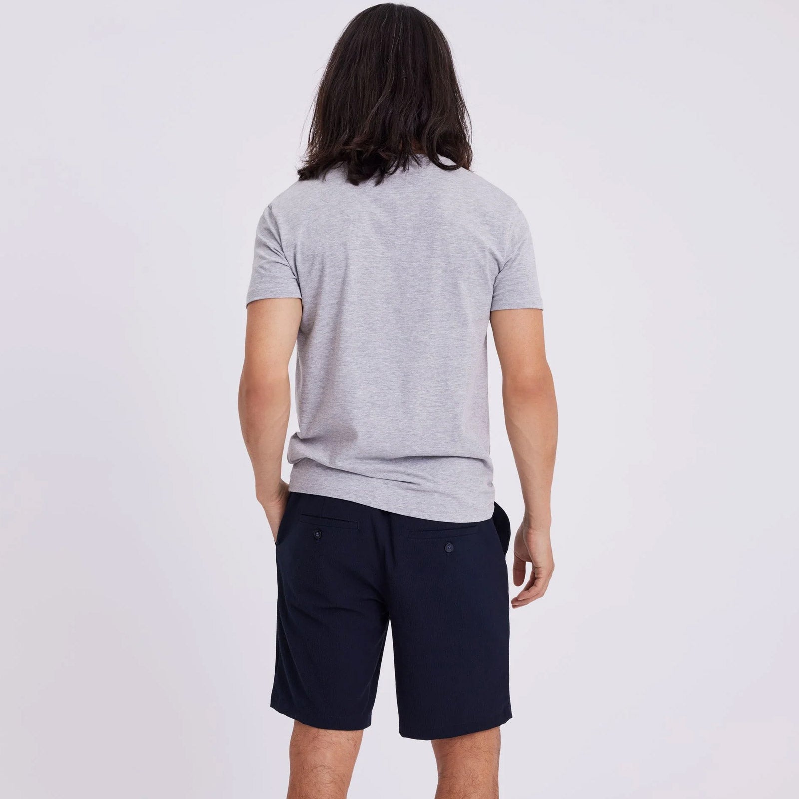 TheoPL Shorts 310 navy wave Plain Units