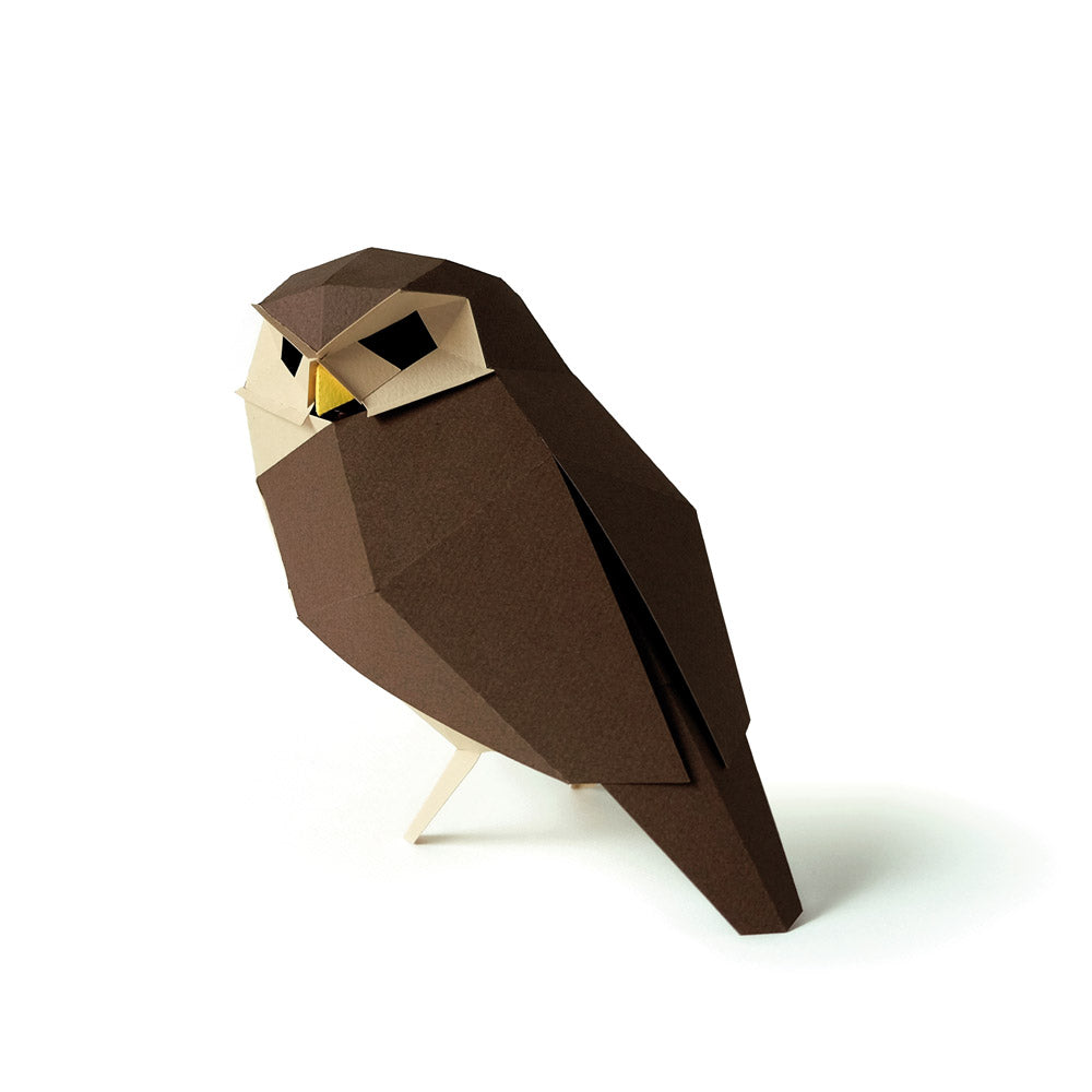 Athene Noctua Paper Figure Kit Plego Paper
