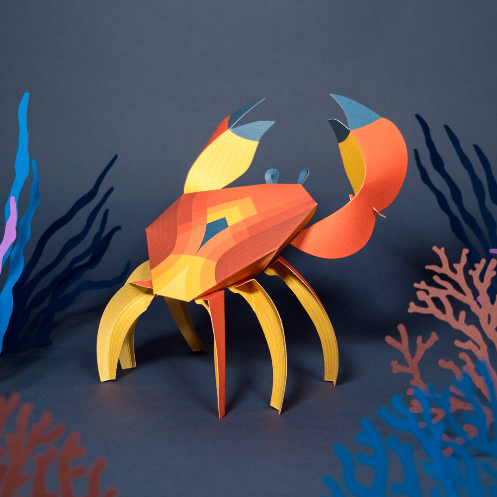 Cancridae Paper Figure Kit Plego Paper