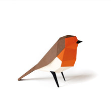 Erithacus Rubecula Paper Figure Kit