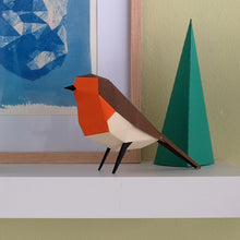 Erithacus Rubecula Paper Figure Kit