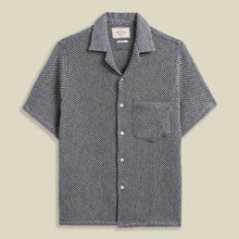 Agora S/S Shirt navy Portuguese Flannel
