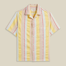 Boat S/S Shirt yellow stipes Portuguese Flannel