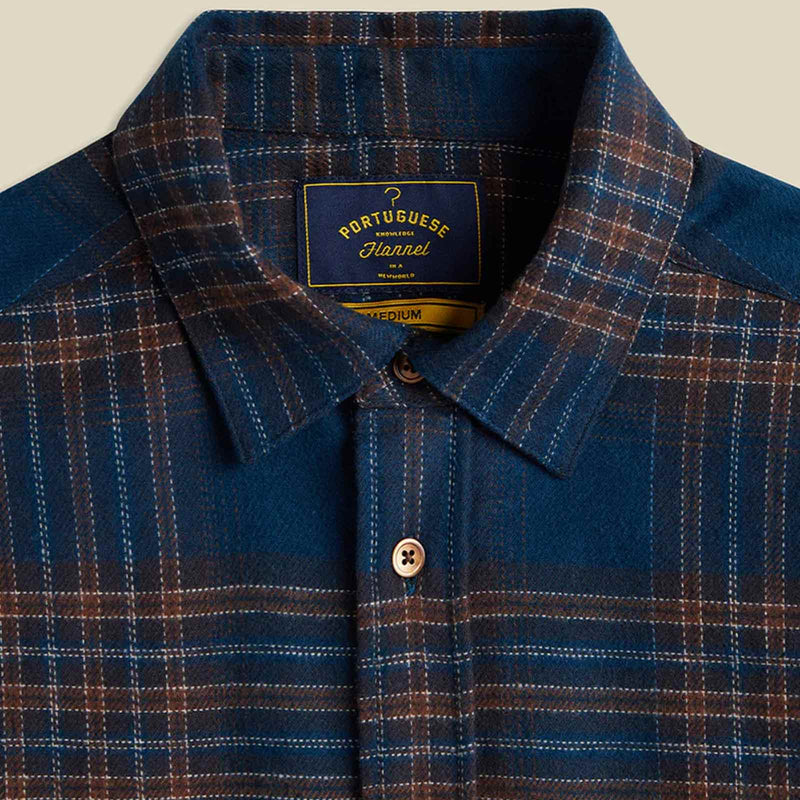 Bossa Flannel Shirt darkblue Portuguese Flannel