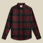 Bravio Flannel Shirt red/forest check