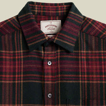 Bravio Flannel Shirt red/forest check
