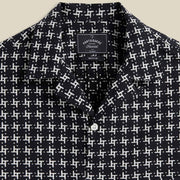 Calypso S/S Shirt black Portuguese Flannel