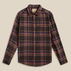 Castor Flannel Shirt brown/red/blue check