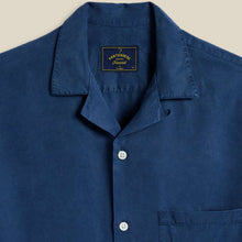 Dogtown S/S Shirt blue Portuguese Flannel