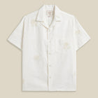 Embroidery Flowers S/S Shirt ecru Portuguese Flannel