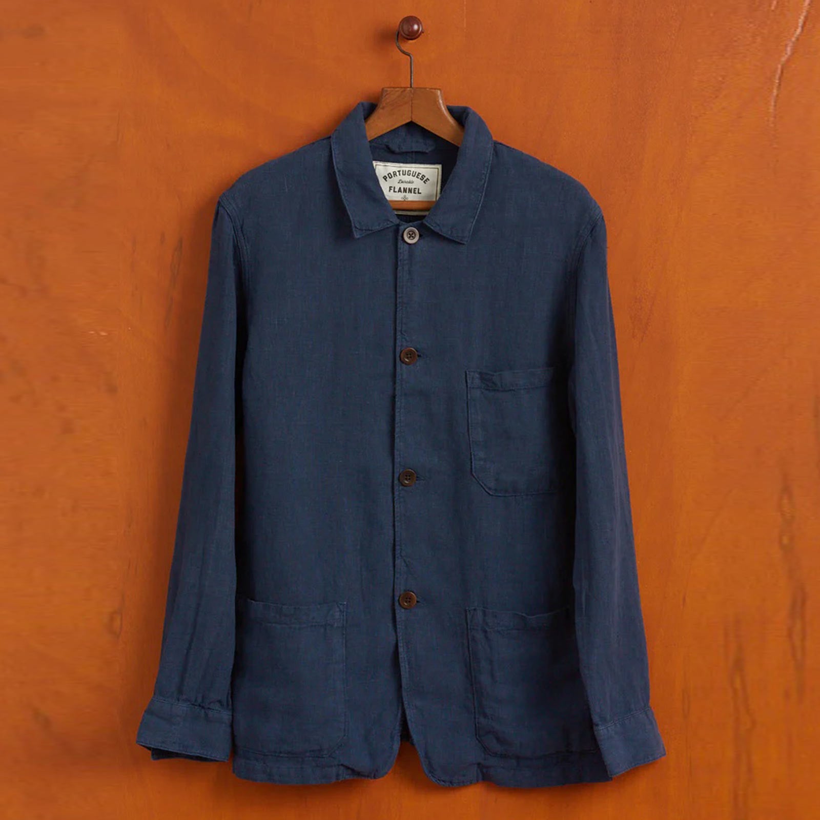 Labura Linen OverShirt navy