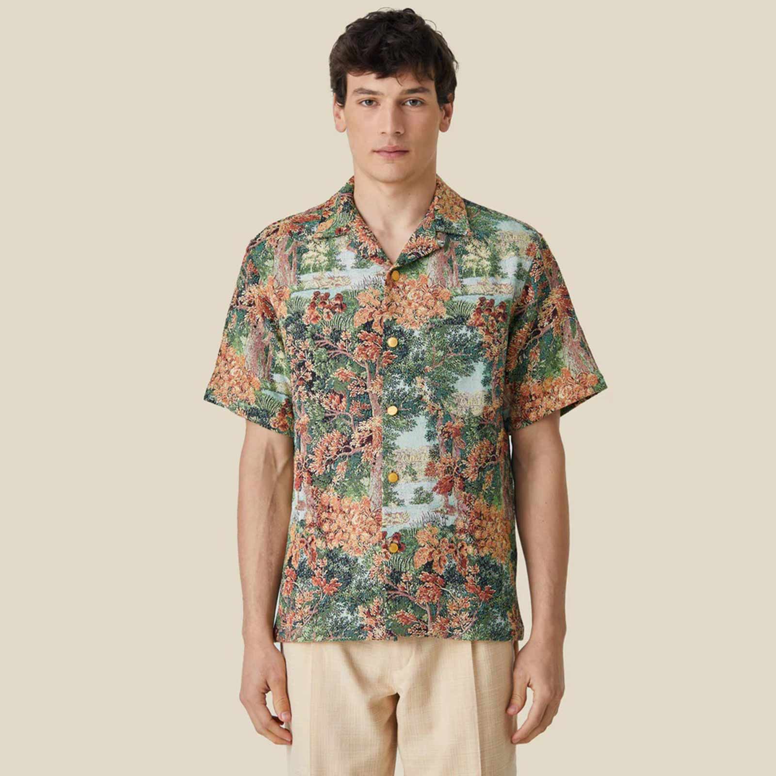 Landscape Tapestry Shirt multi