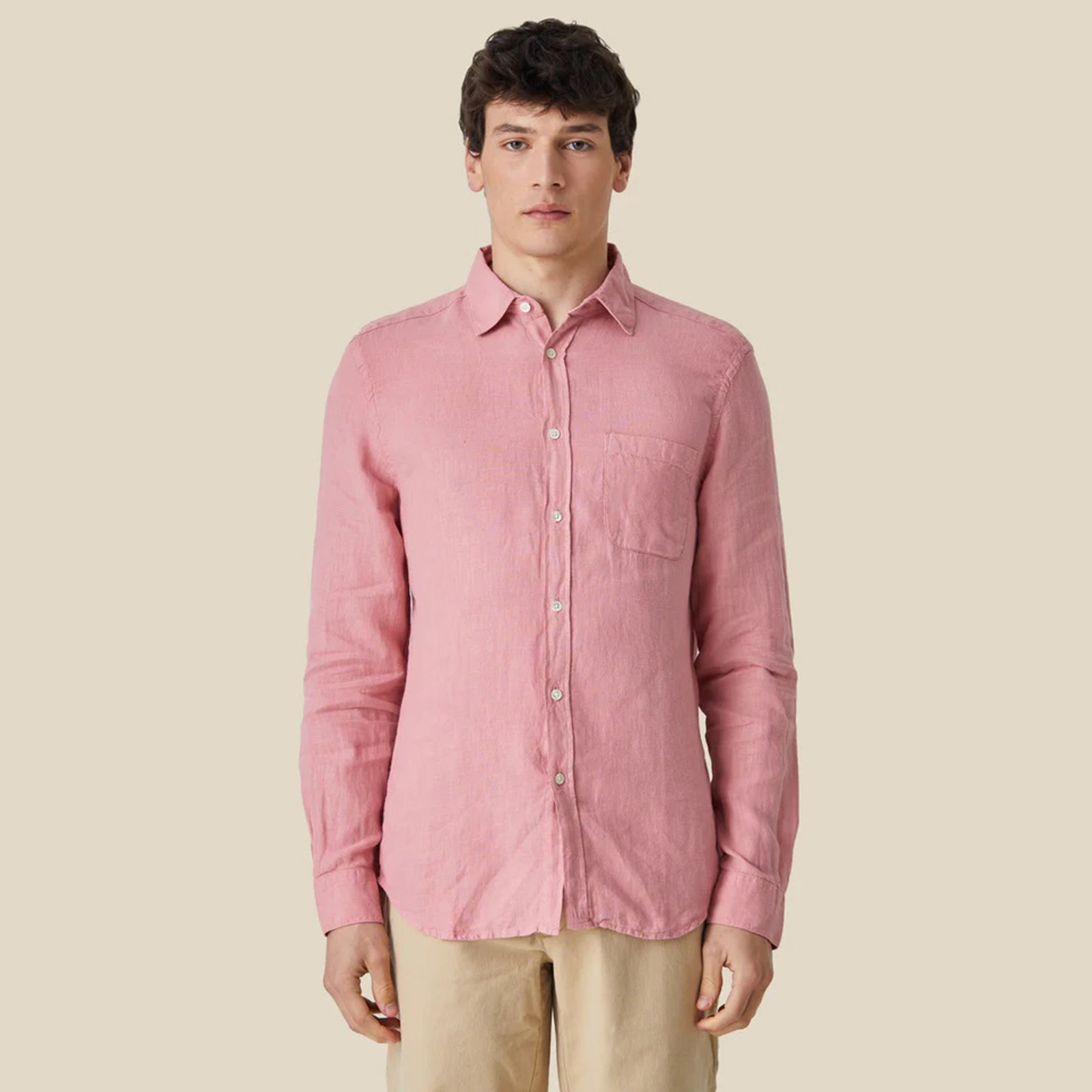 Linen Shirt rose