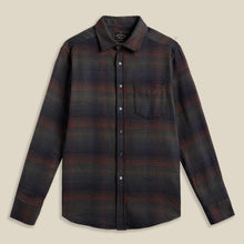 Old Pine Flannel Shirt green/brown/blue check