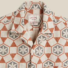 Pavement S/S Shirt multi sand/burnt sienna Portuguese Flannel