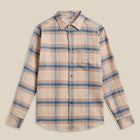Serena Flannel Shirt natural/blue/rust check
