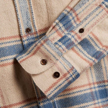 Serena Flannel Shirt natural/blue/rust check